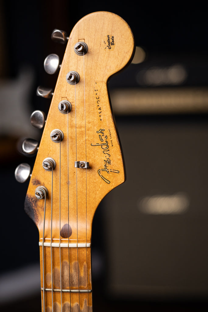 2005 Fender Custom Shop Eric Clapton Blackie Tribute Stratocaster Relic John English Masterbuilt Electric Guitar - Black