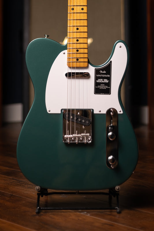Fender Vintera III Late '60s Custom Telecaster - Sherwood Green Metallic