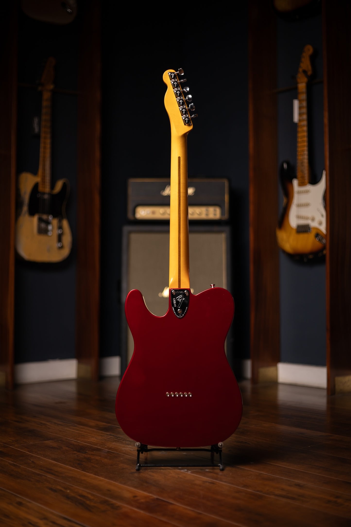 Fender American Vintage II 1972 Telecaster® Thinline  Electric Guitar - Candy Apple Red