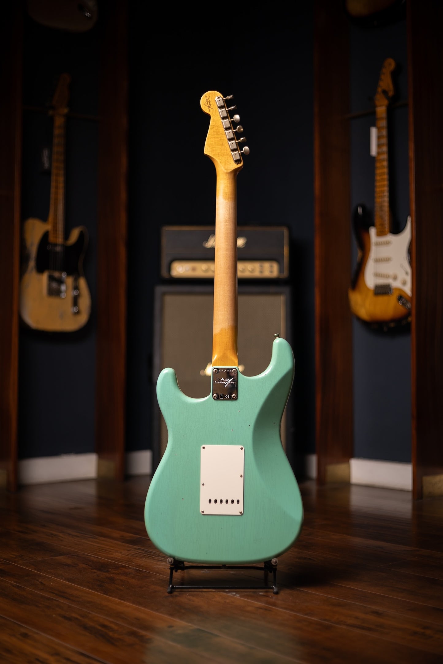 Fender 1959 Stratocaster® Journeyman Relic®  Electric Guitar - Faded Aged Sea Foam Green