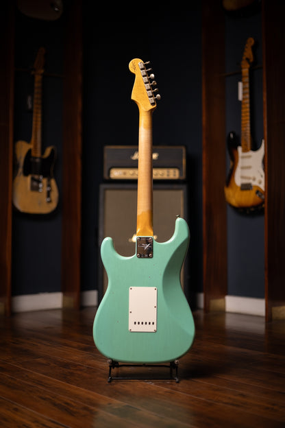 Fender 1959 Stratocaster® Journeyman Relic®  Electric Guitar - Faded Aged Sea Foam Green