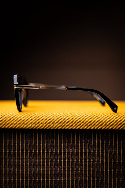 Johann Wolff Sunglasses - Bernau in Black w/ Brown Polarized Lenses