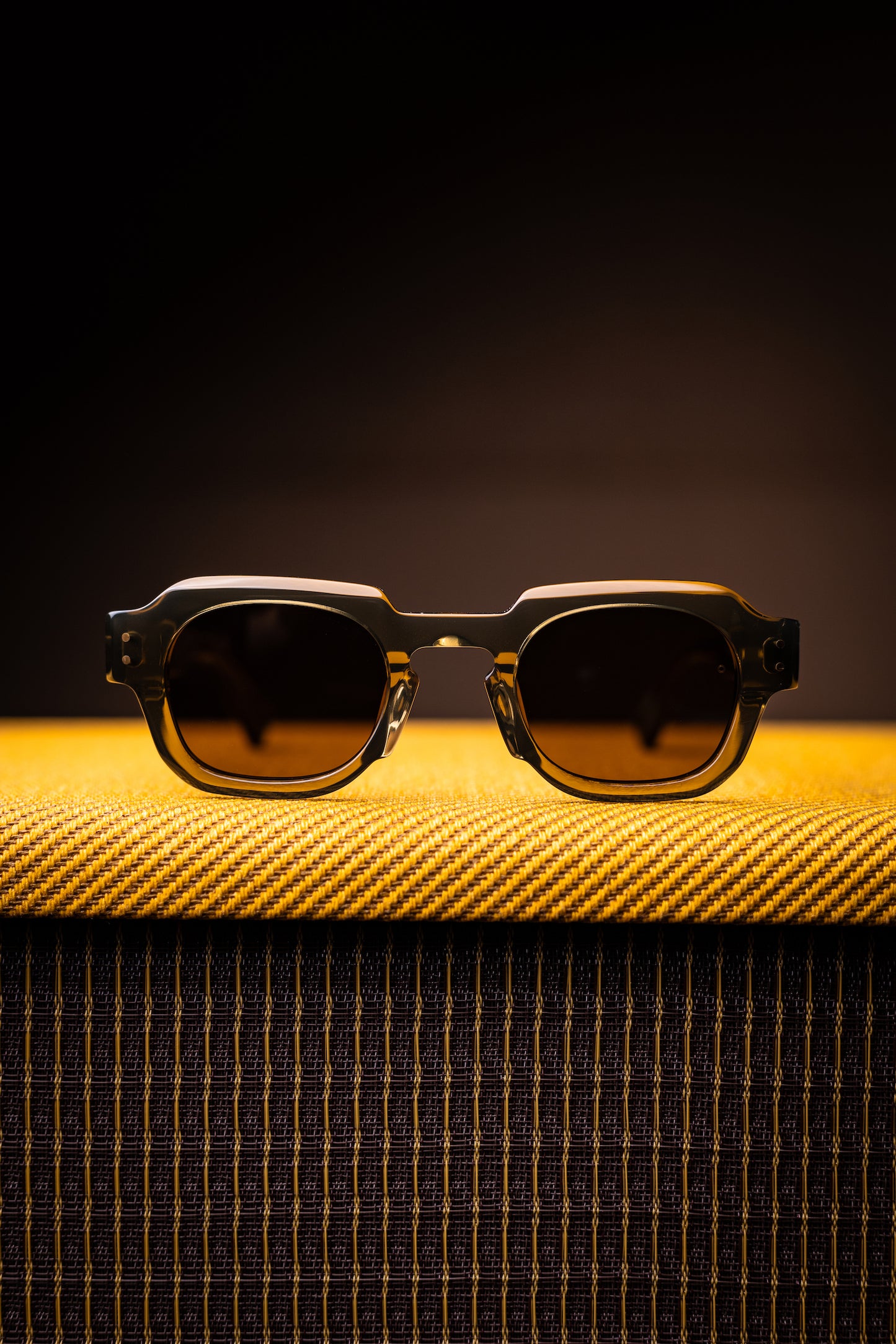 Johann Wolff Sunglasses - Bastei in Olive w/ Brown Polarized Lenses