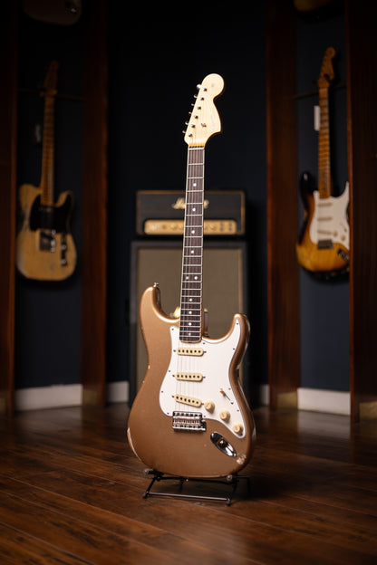 Fender 1967 Stratocaster® Relic Electric Guitar - Aged Firemist Gold