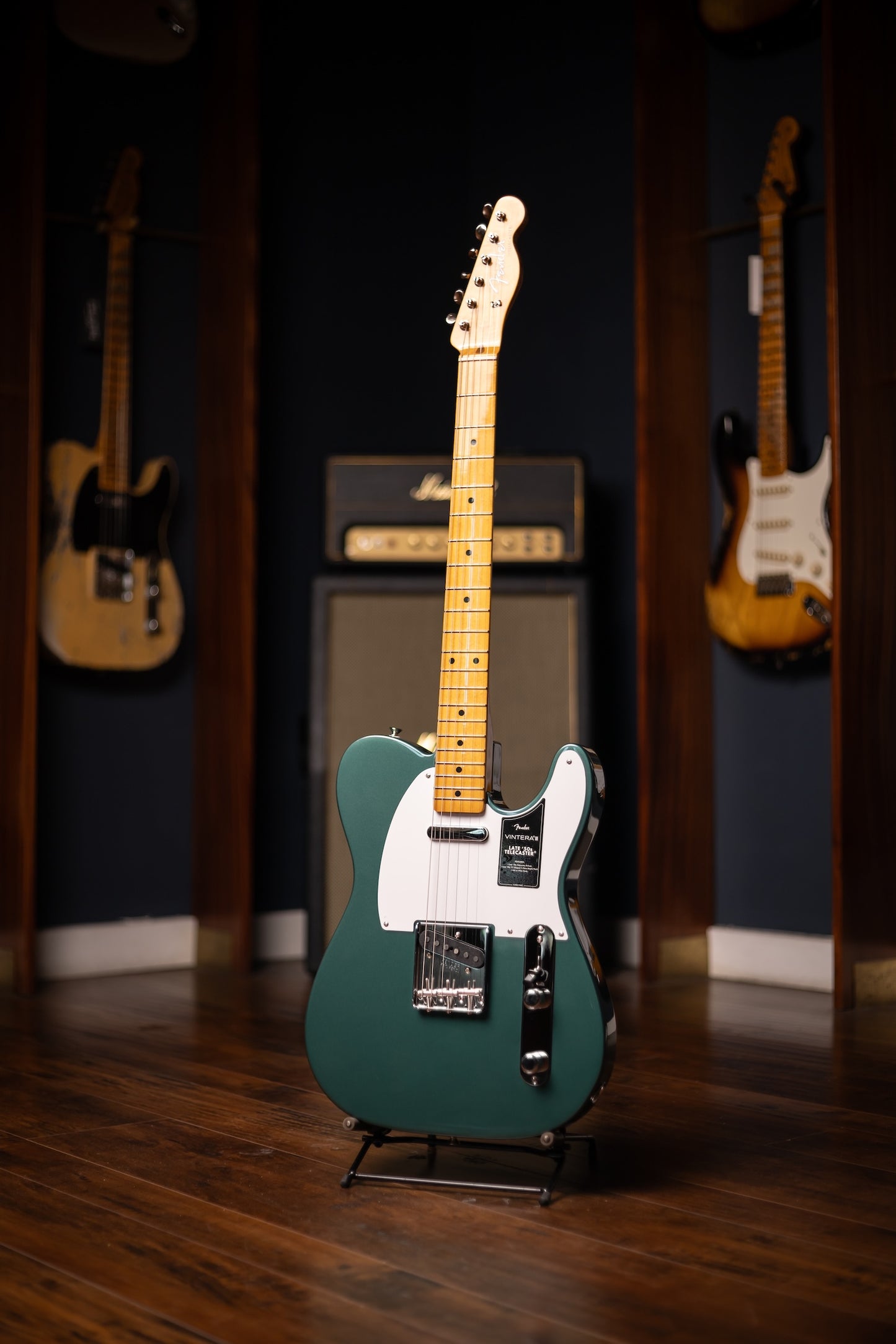 Fender Vintera III Late '60s Custom Telecaster - Sherwood Green Metallic