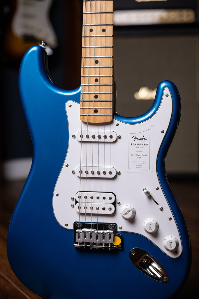 Fender Standard Stratocaster HSS Maple Fingerboard Electric Guitar - Aqua Marine Metallic