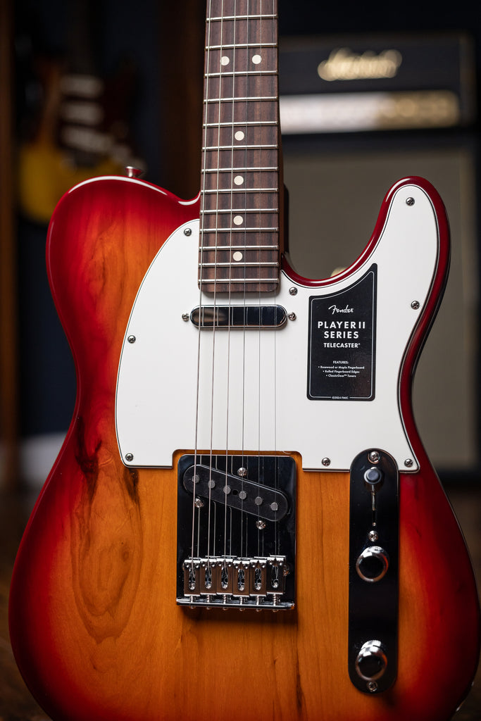 Fender Player Series II Telecaster Electric Guitar - Aged Cherry Burst