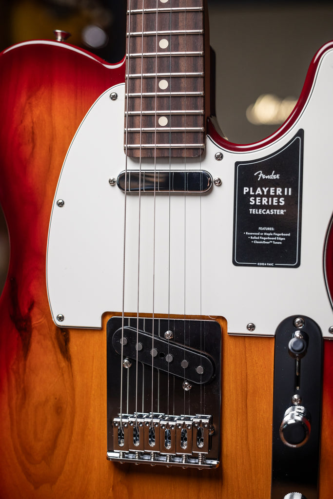 Fender Player Series II Telecaster Electric Guitar - Aged Cherry Burst