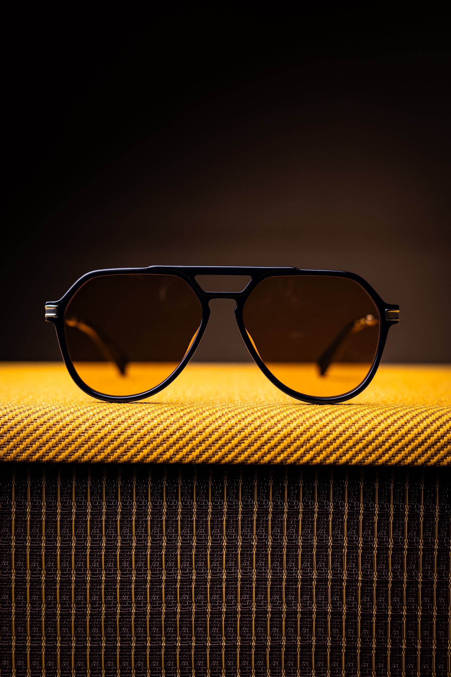 Johann Wolff Sunglasses - Bernau in Navy w/ Tuscan Polarized Lenses
