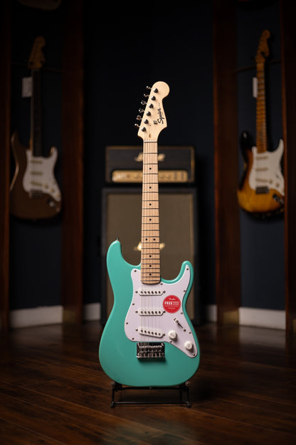 Squier Stratocaster Mini Electric Guitar - Sea Foam Green