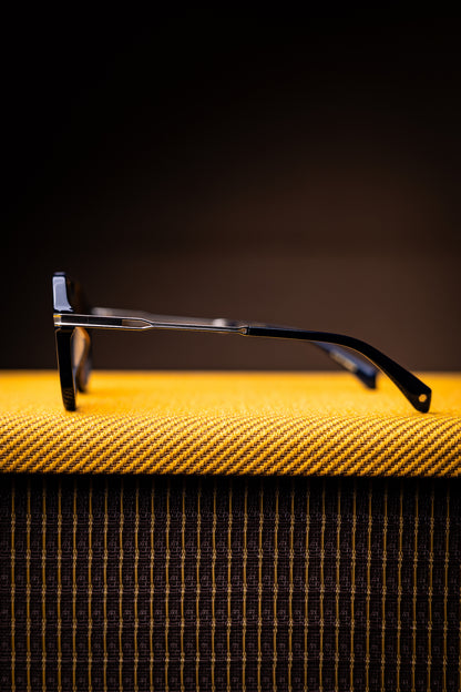 Johann Wolff Sunglasses - Bernau in Navy w/ Tuscan Polarized Lenses