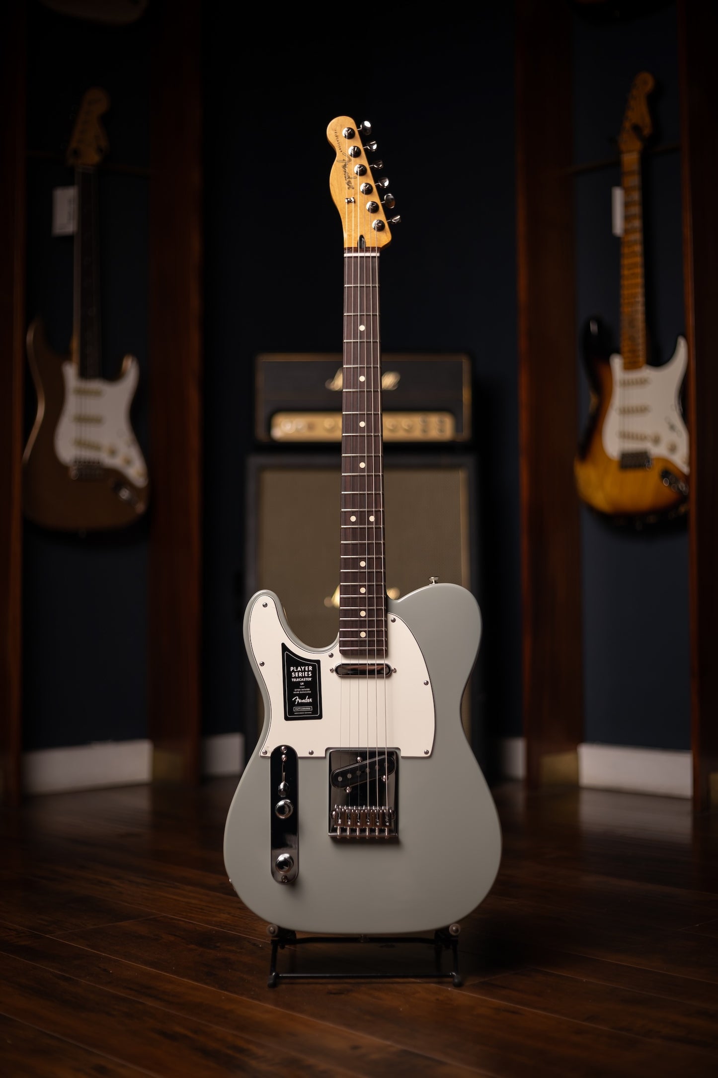 Fender Player II Telecaster Left-Handed Electric Guitar  - Cactus Grey