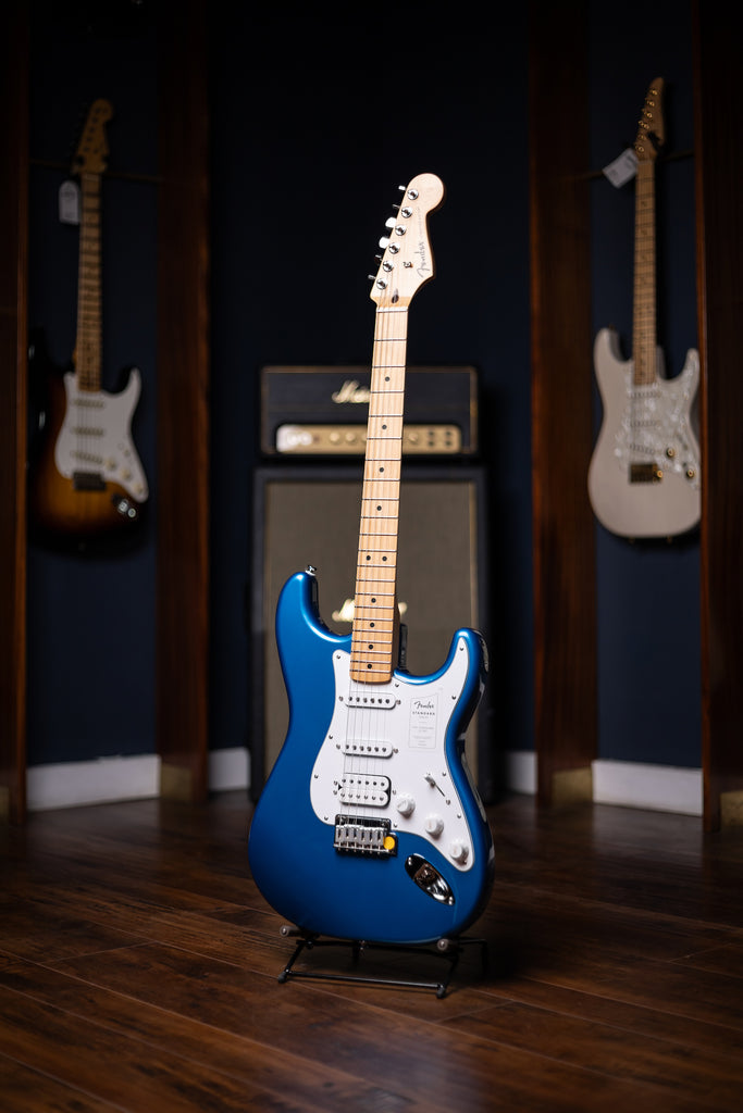 Fender Standard Stratocaster HSS Maple Fingerboard Electric Guitar - Aqua Marine Metallic