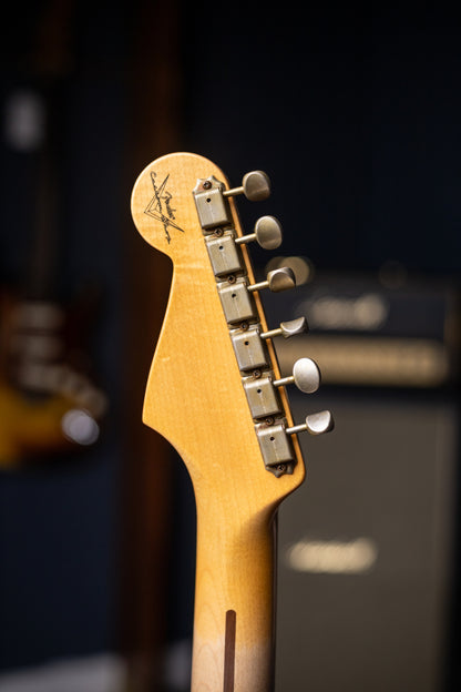 Fender Custom Shop 1956 Journeyman Relic Stratocaster Electric Guitar - Aged Sherwood Green Metallic