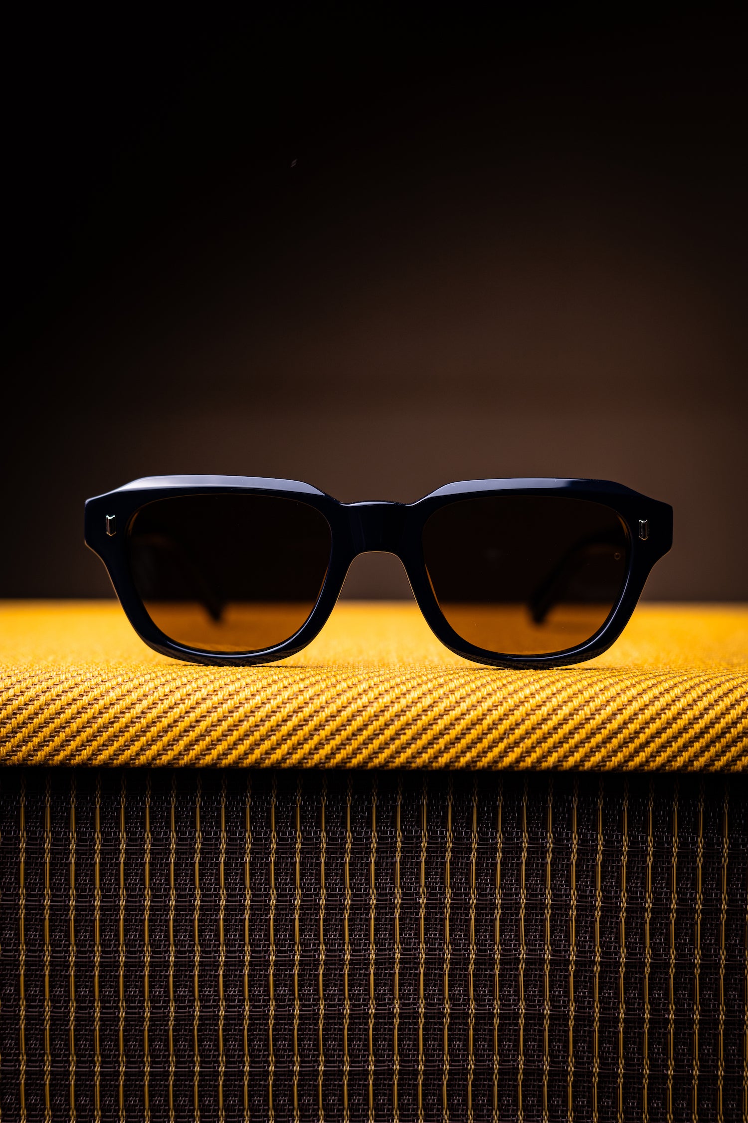 Johann Wolff Sunglasses - Dessau in Navy w/ Tuscan Lenses