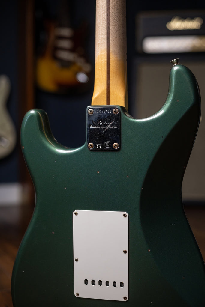 Fender Custom Shop 1956 Journeyman Relic Stratocaster Electric Guitar - Aged Sherwood Green Metallic