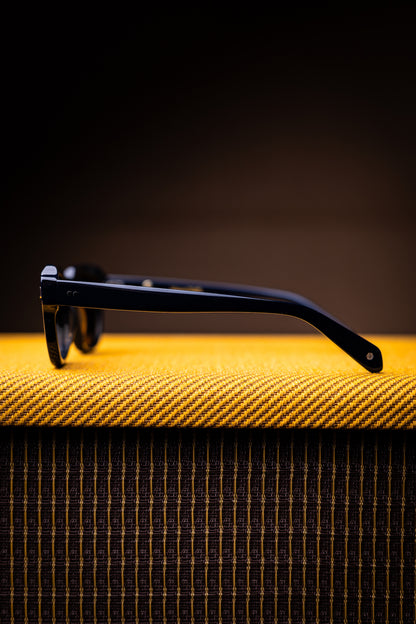 Johann Wolff Sunglasses - Dessau in Navy w/ Tuscan Lenses