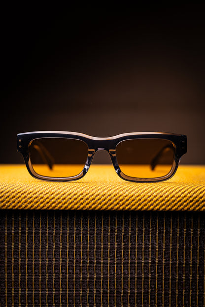 Johann Wolff Sunglasses - Konrad in Smoke Tuscan w/ Brown Polarized Lenses