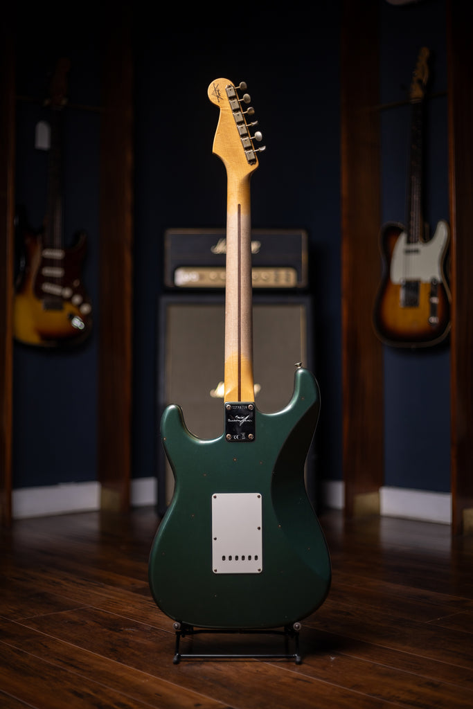 Fender Custom Shop 1956 Journeyman Relic Stratocaster Electric Guitar - Aged Sherwood Green Metallic