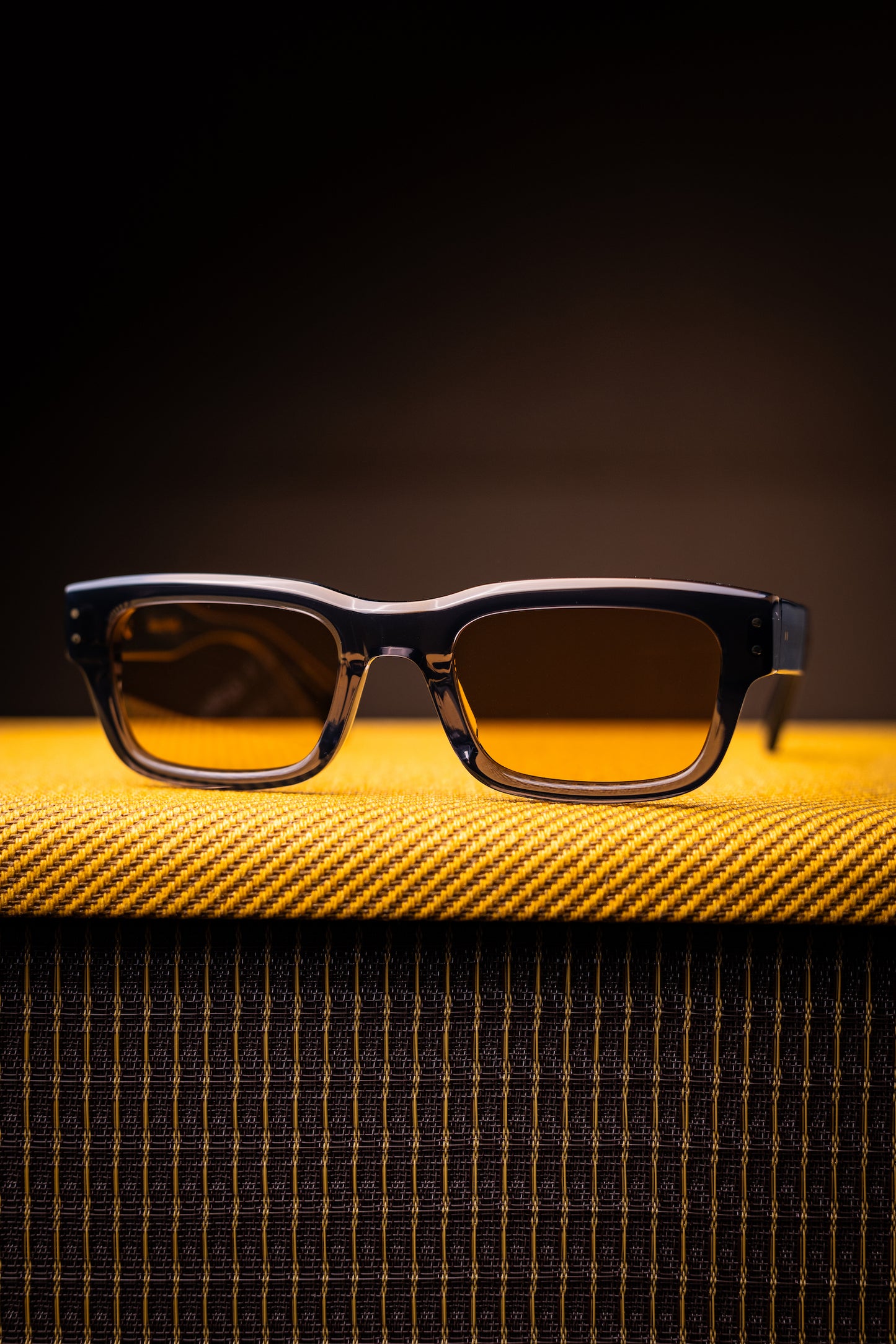 Johann Wolff Sunglasses - Konrad in Smoke Tuscan w/ Brown Polarized Lenses