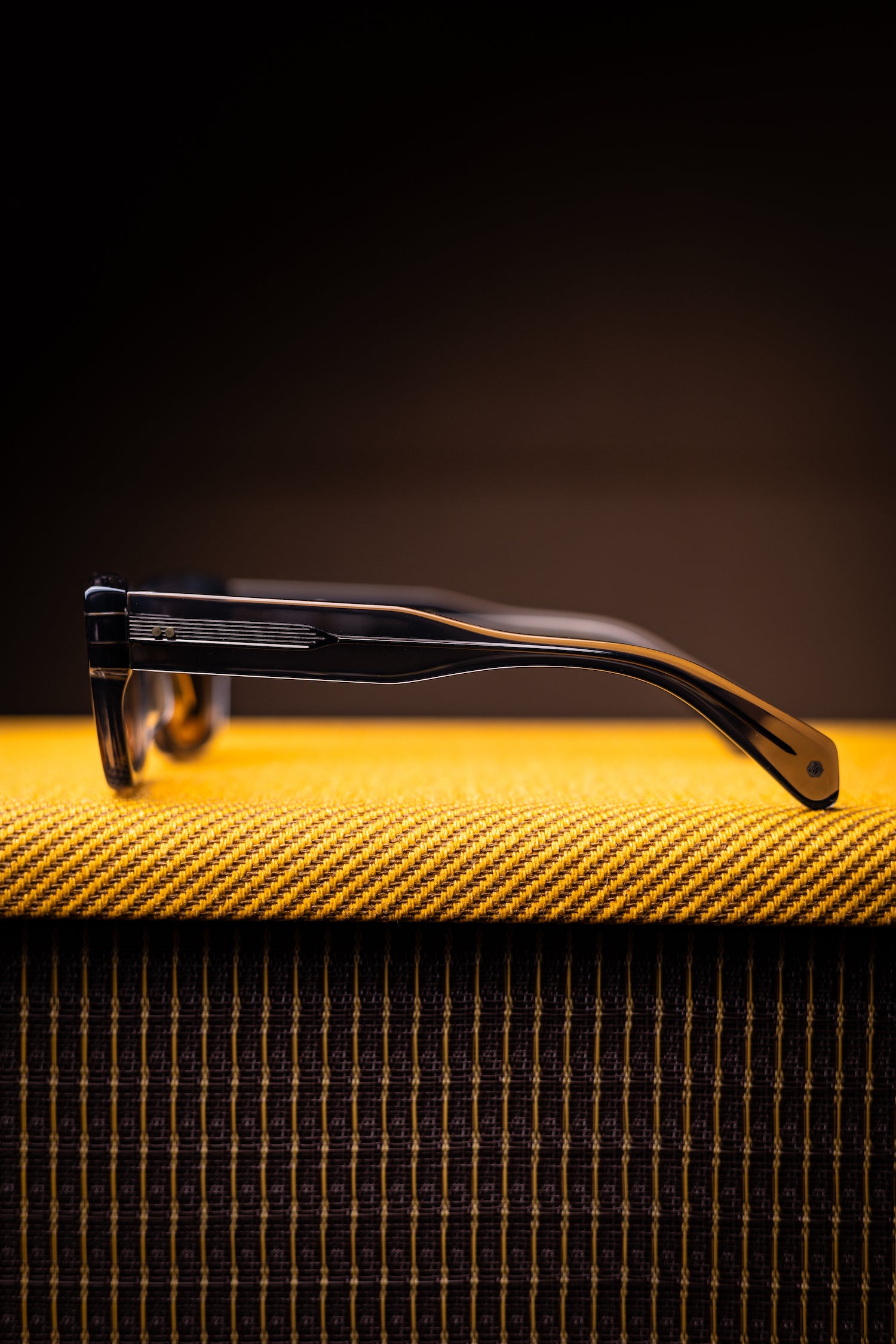 Johann Wolff Sunglasses - Konrad in Smoke Tuscan w/ Brown Polarized Lenses
