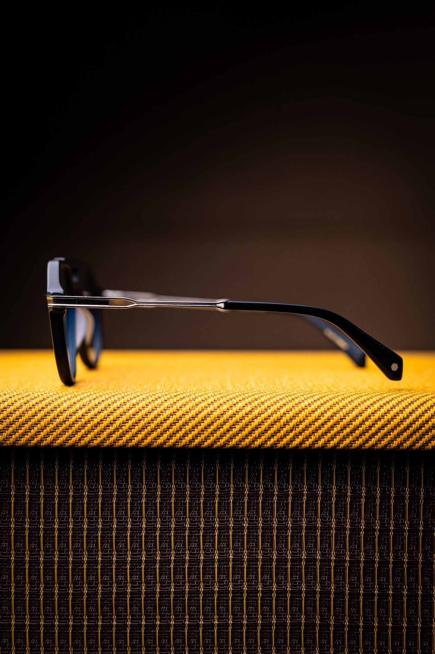Johann Wolff Sunglasses - Bernau in Matte Black w/ Light Sky Blue Polarized Lenses