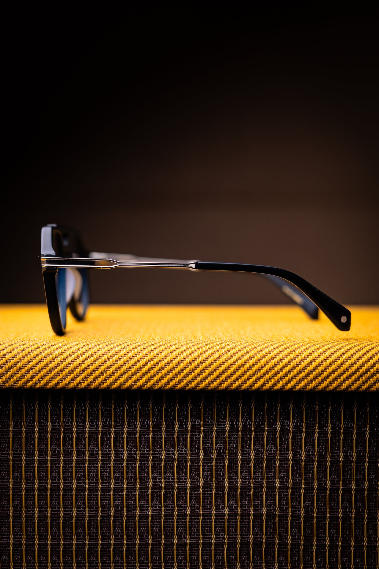 Johann Wolff Sunglasses - Bernau in Matte Black w/ Light Sky Blue Polarized Lenses