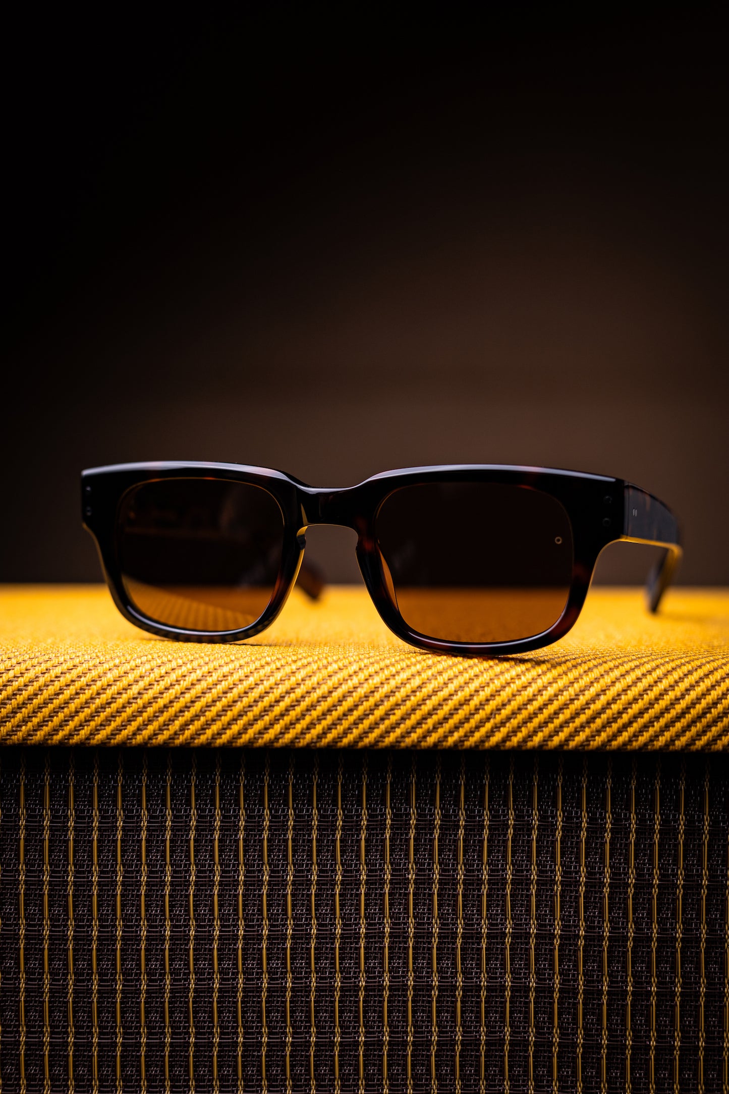 Johann Wolff Sunglasses - Martin in Havana w/ Brown Lenses