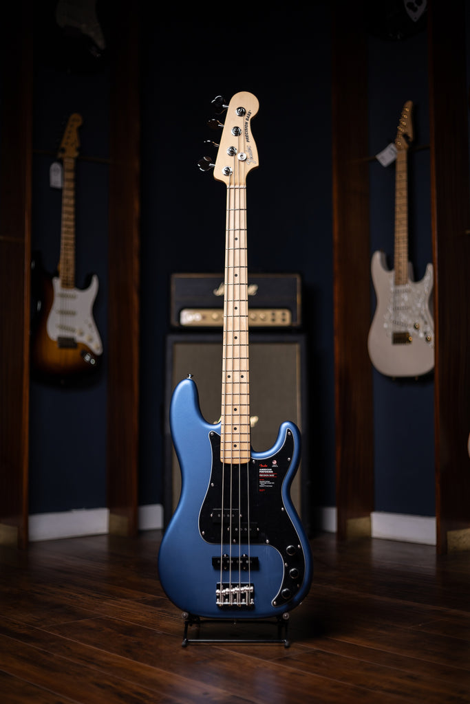 Fender American Performer Precision Bass - Satin Lake Placid Blue