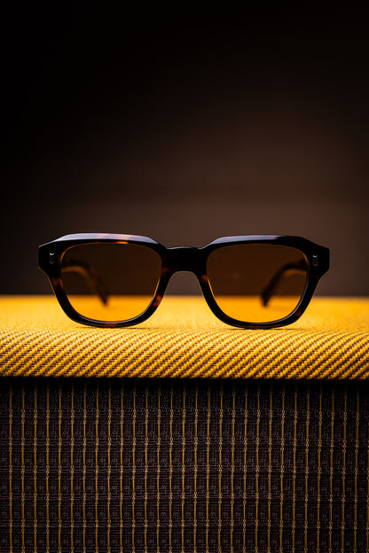 Johann Wolff Sunglasses - Dessau in Havana w/ Tuscan Polarized Lenses