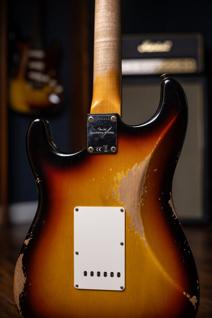 Fender Custom Shop Late 1962 Stratocaster Relic Closet Classic Electric Guitar - 3-Tone Sunburst