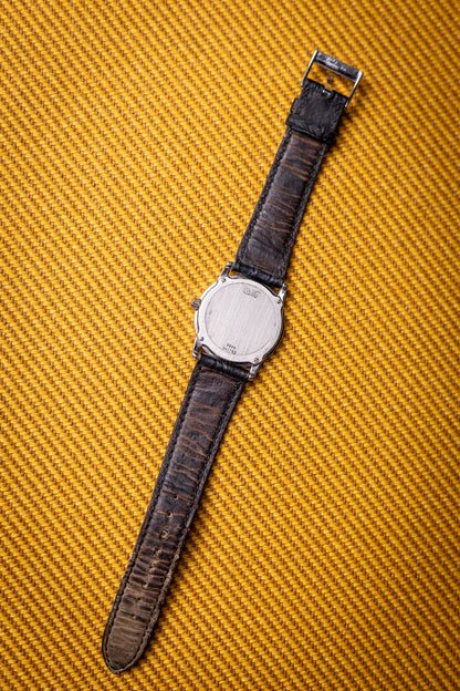 1980's Piaget Protocole Obsidian Dial White Gold Ref. 561783