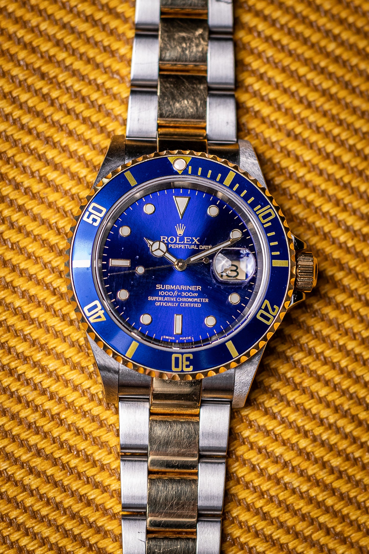 2003 Rolex Submariner Two-Tone Ref. 16613