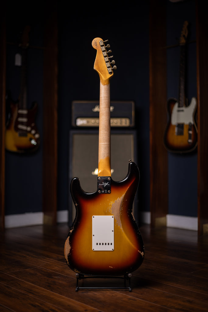 Fender Custom Shop Late 1962 Stratocaster Relic Closet Classic Electric Guitar - 3-Tone Sunburst