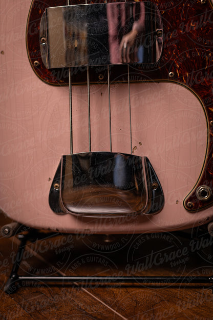 Fender Custom Shop '63 P-Bass Heavy Relic  - Shell Pink