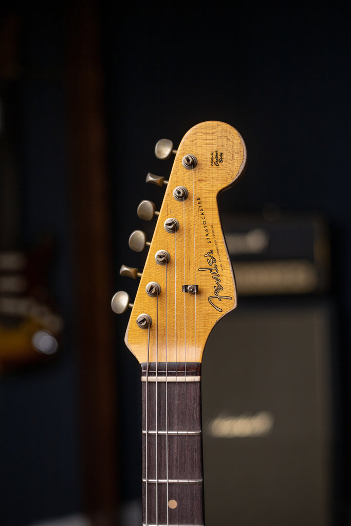 Fender Custom Shop Journeyman 1956 Stratocaster Electric Guitar - Aged White Blonde