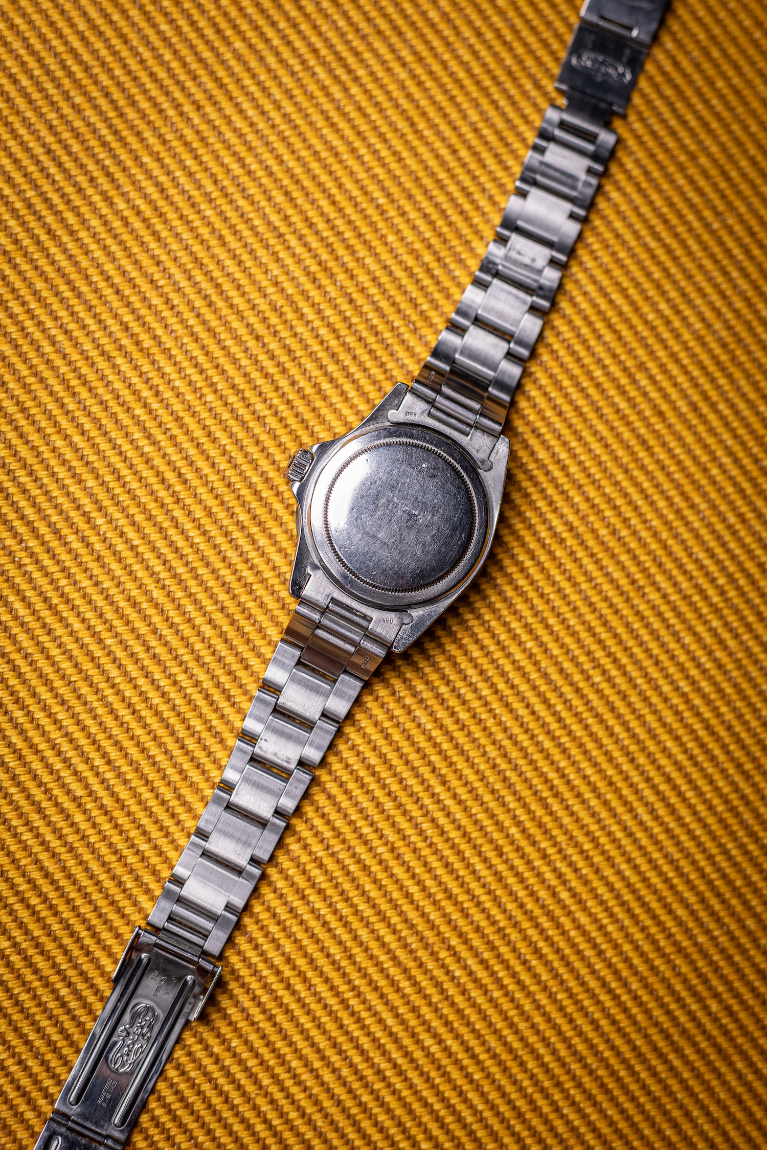 1970 Rolex Submariner Stainless Steel Ref. 5513 back