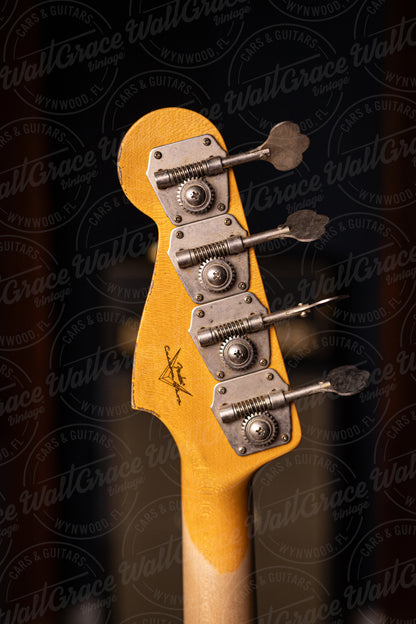 Fender Custom Shop '63 P-Bass Heavy Relic  - Shell Pink