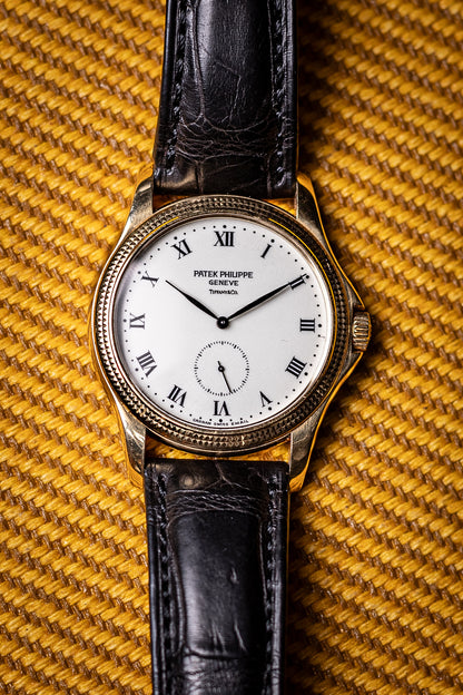 2000's Patek Philippe Calatrava Tiffany & Co. Yellow Gold Ref. 5115J