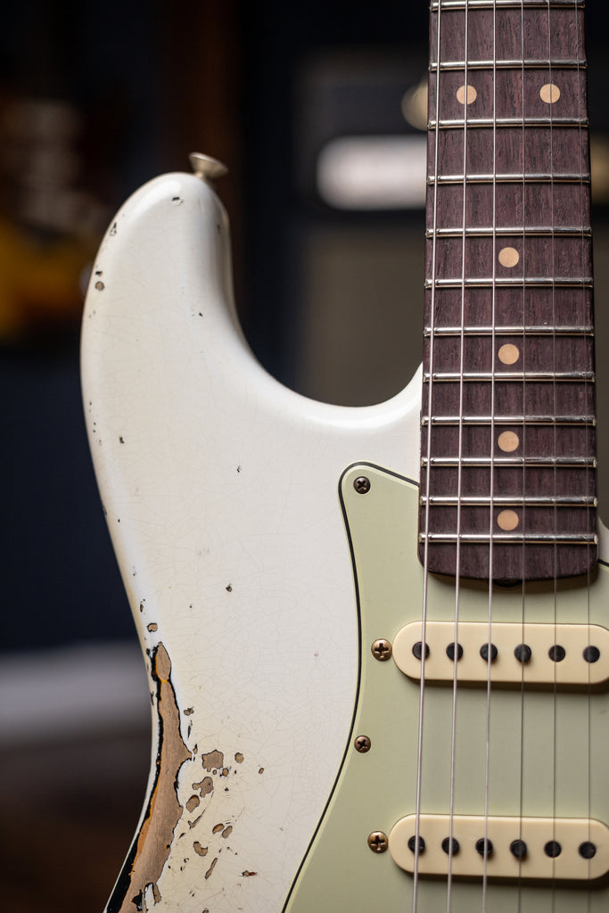 Fender Custom Shop Journeyman 1956 Stratocaster Electric Guitar - Aged White Blonde