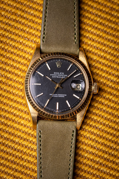 1975 Rolex DateJust 18K Yellow Gold Ref. 1601