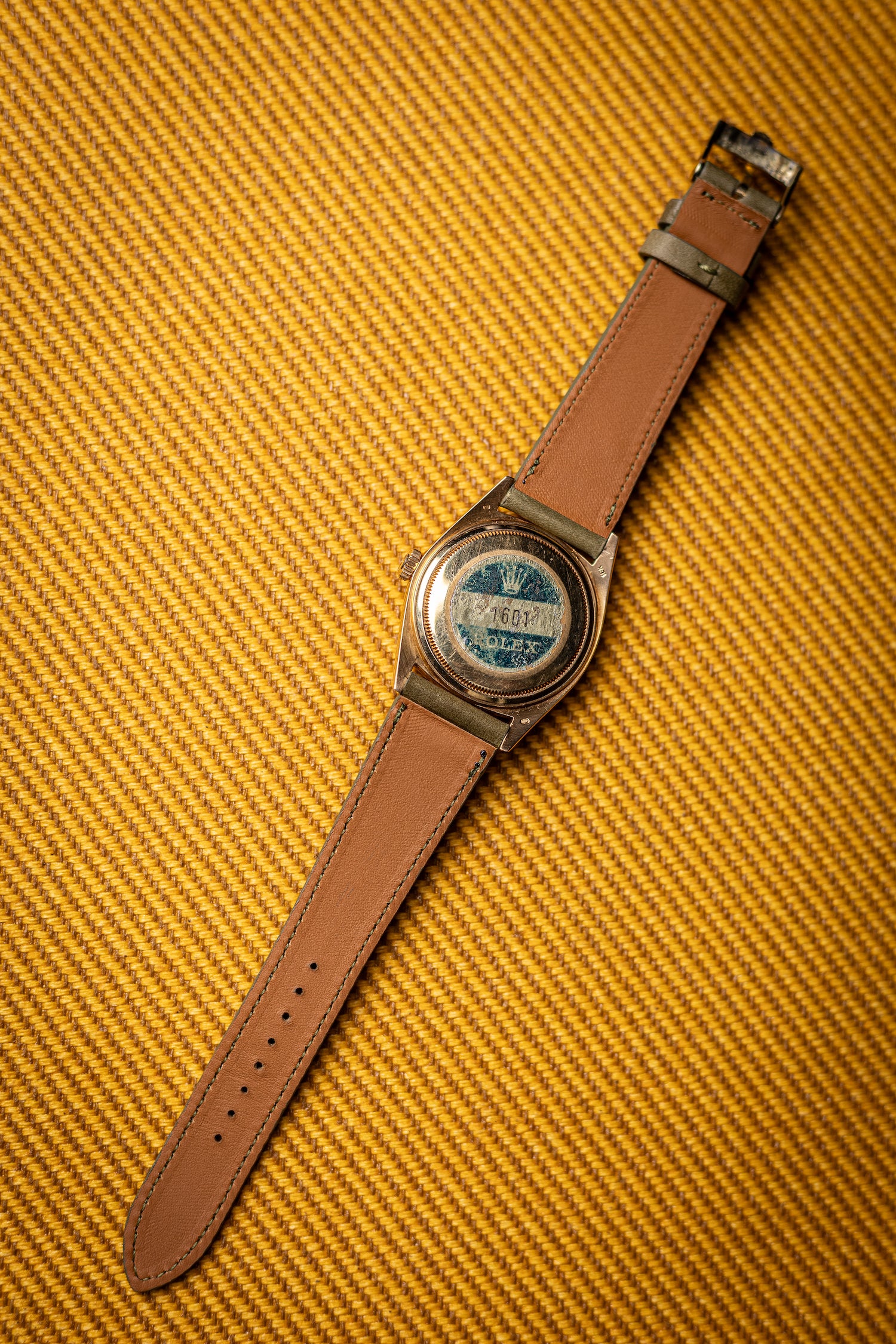 1975 Rolex DateJust 18K Yellow Gold Ref. 1601