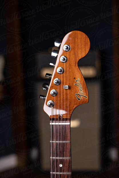 Fender Tom DeLonge Starcaster Semi-Hollow Electric Guitar - Satin Surf Green