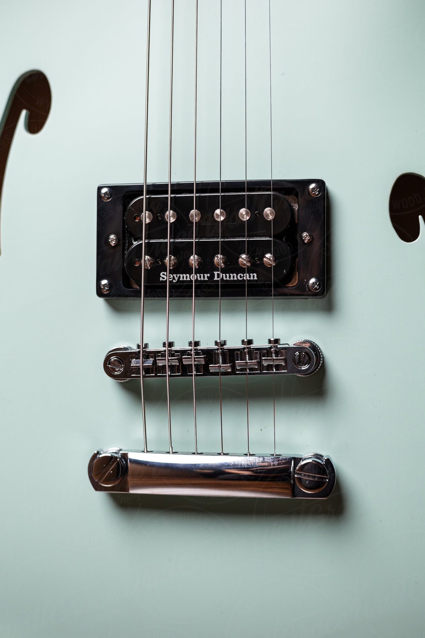 Fender Tom DeLonge Starcaster Semi-Hollow Electric Guitar - Satin Surf Green