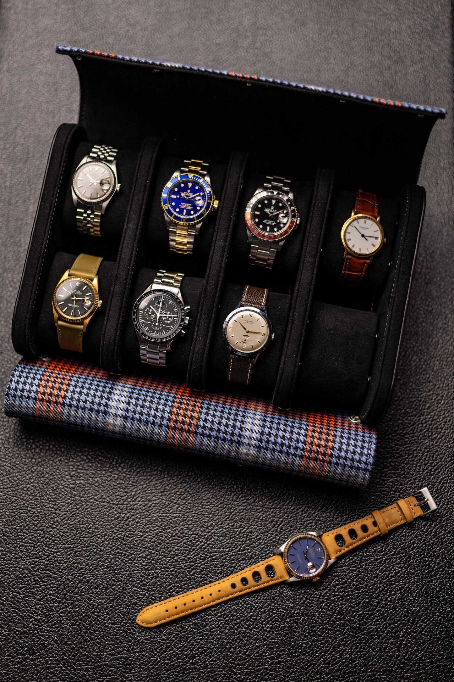 KRUK Gulf Blue 8-Watch Case