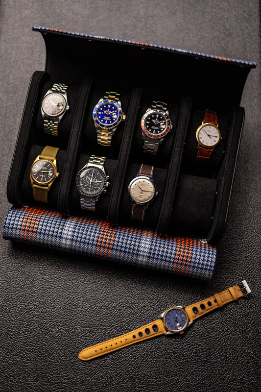 KRUK Gulf Blue 8-Watch Case