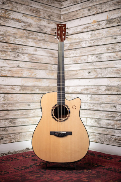 Yamaha TAG3 C TransAcoustic Dreadnought Acoustic-Electric Guitar - Natural