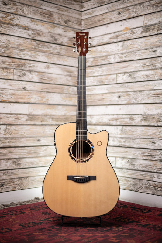 Yamaha TAG3 C TransAcoustic Dreadnought Acoustic-Electric Guitar - Natural