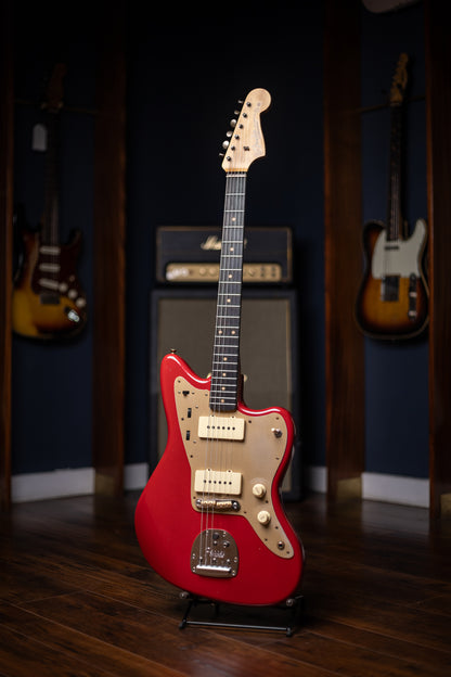 2025 Fender Custom Shop Journeyman 1959 250K Jazzmaster Electric Guitar - Aged Dakota Red