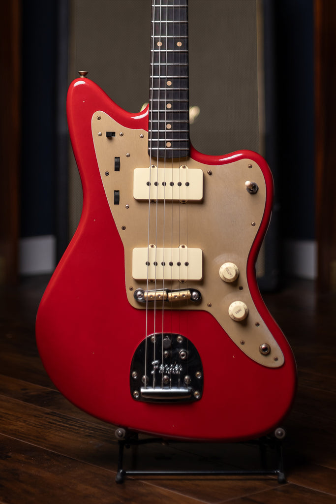 Fender Custom Shop Journeyman 1959 250K Jazzmaster Electric Guitar - Aged Dakota Red